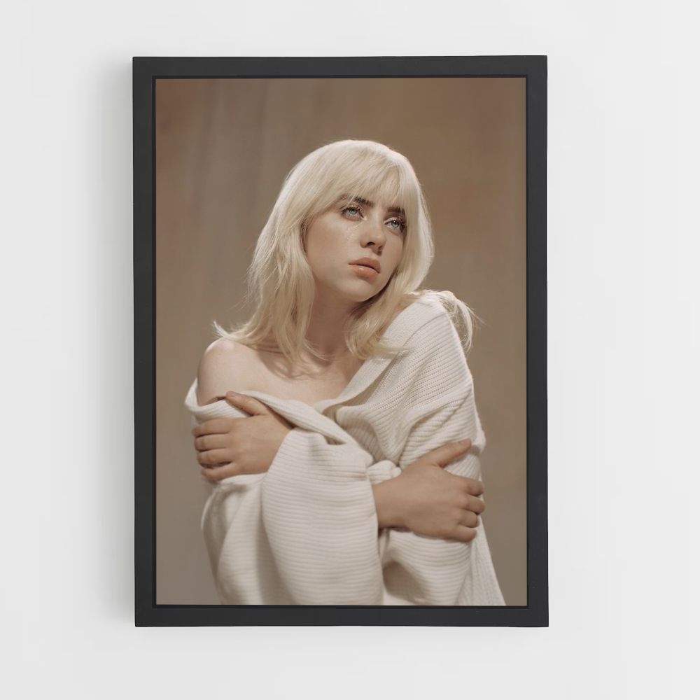 Póster Billie Eilish Rubia