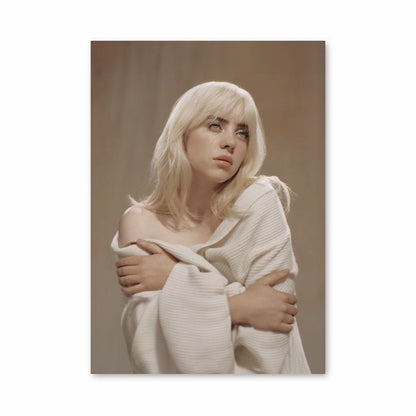 Póster Billie Eilish Rubia