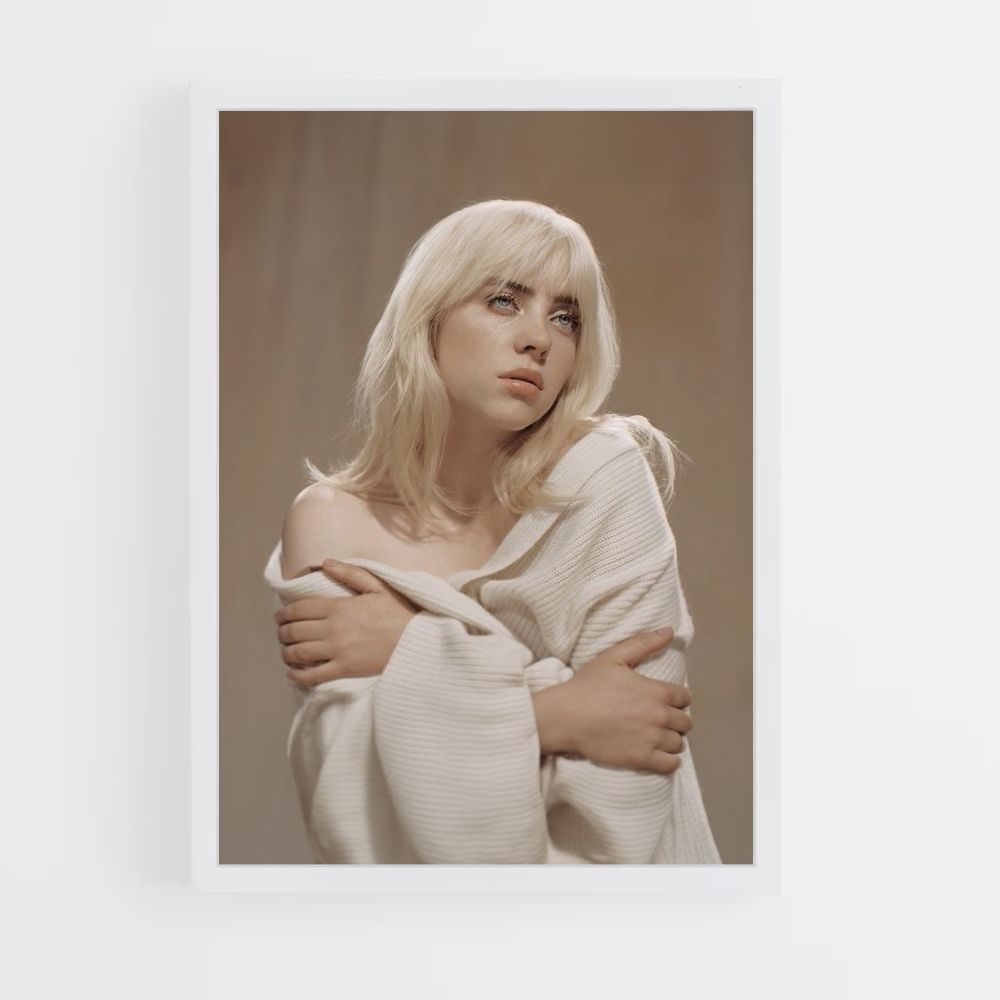 Póster Billie Eilish Rubia