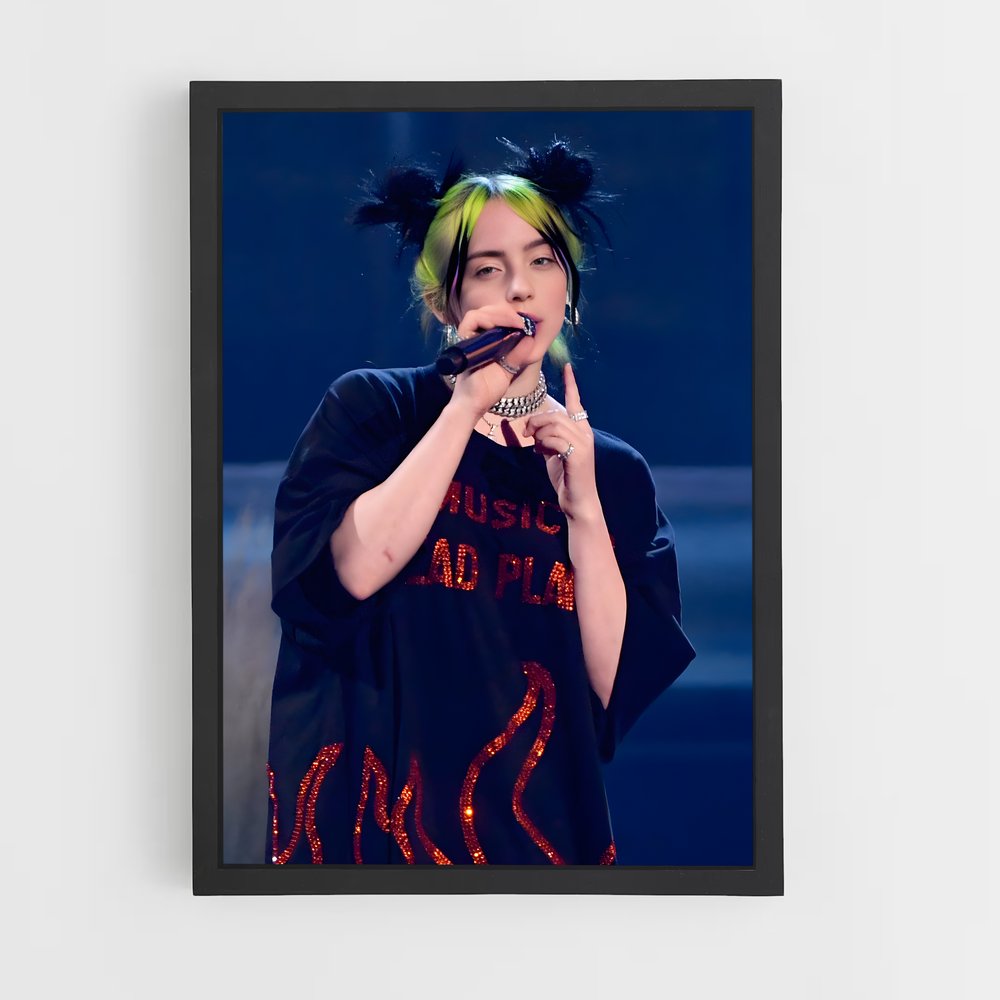 billie-eilish-5 cadre Noir