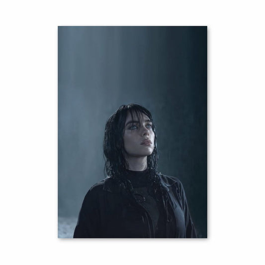 Póster Billie Eilish Lluvia