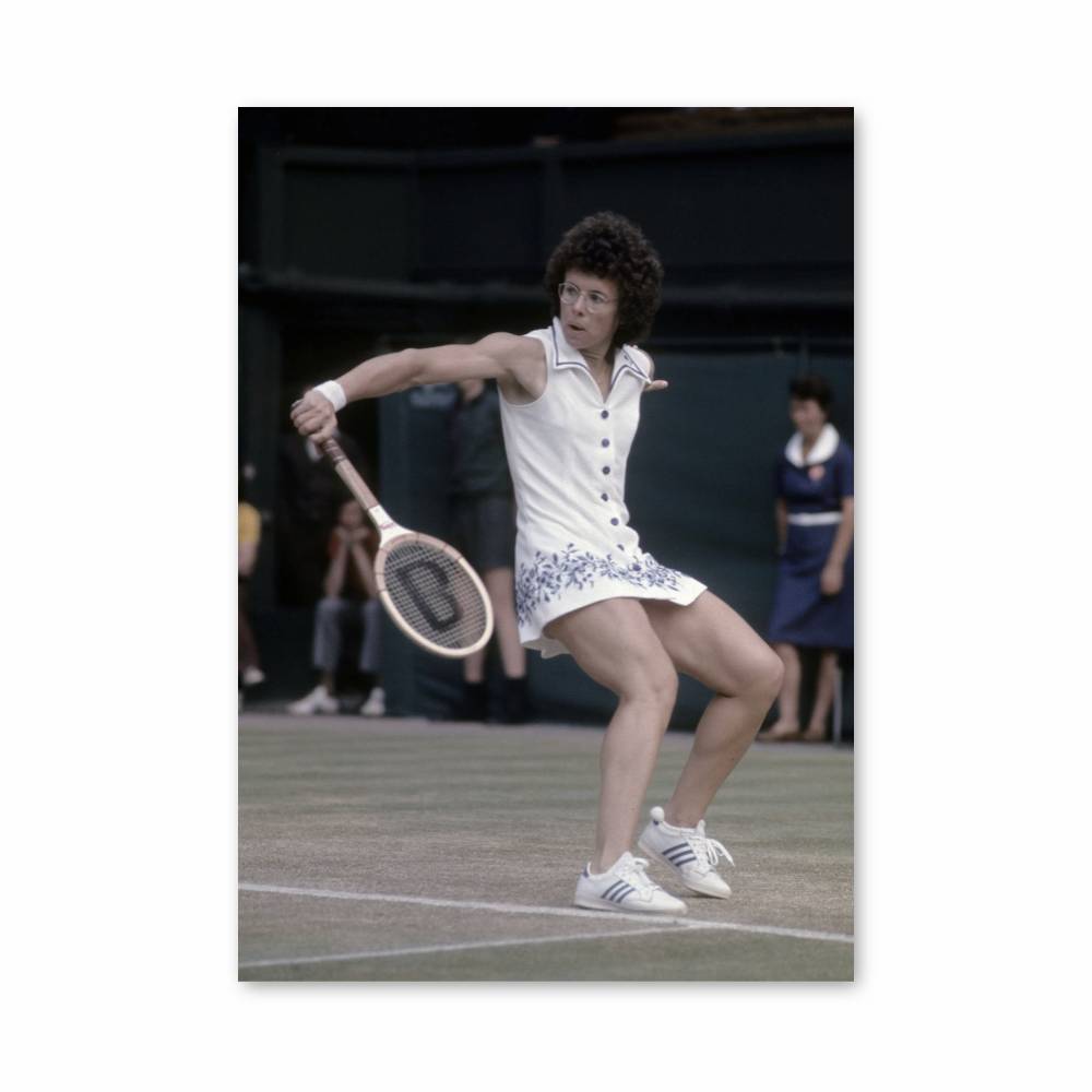 Poster Billie Jean King Tennis