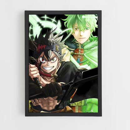 black-clover-10 cadre Noir