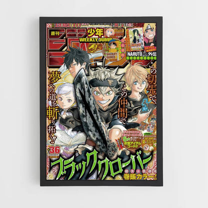 Póster Salto semanal de Black Clover