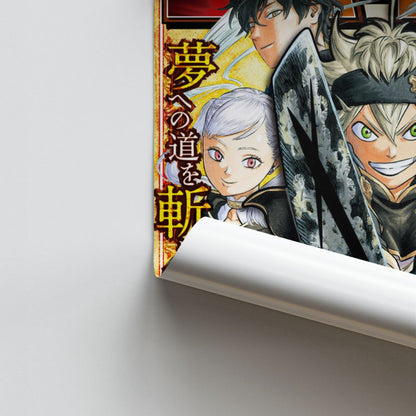 Póster Salto semanal de Black Clover