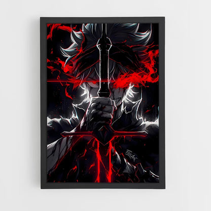 black-clover-14 cadre Noir