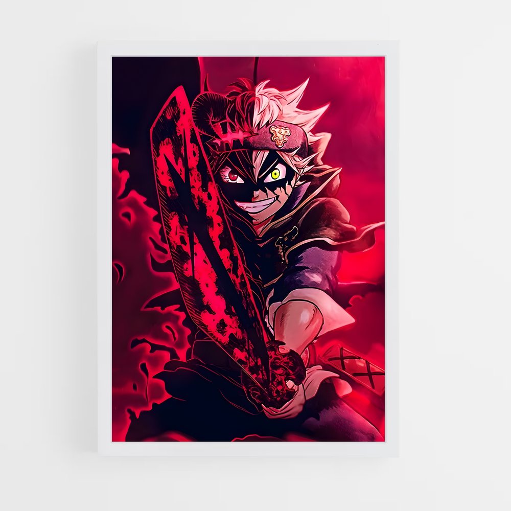 black-clover-15 cadre Blanc
