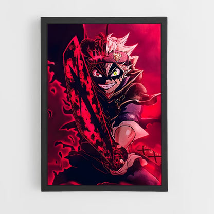 black-clover-15 cadre Noir