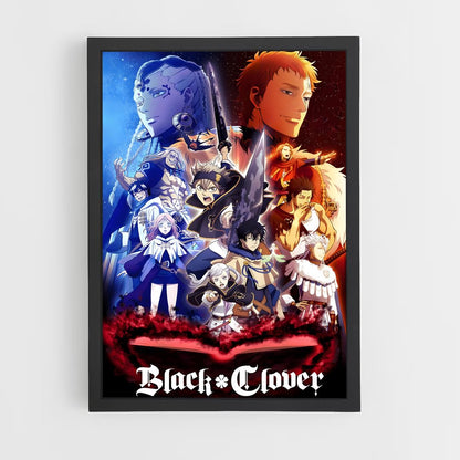 black-clover-4 cadre Noir
