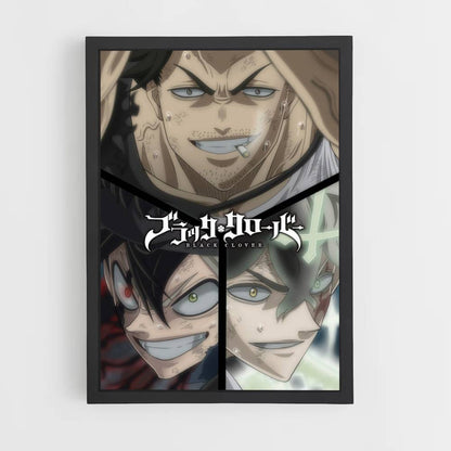 Póster Combate de Black Clover