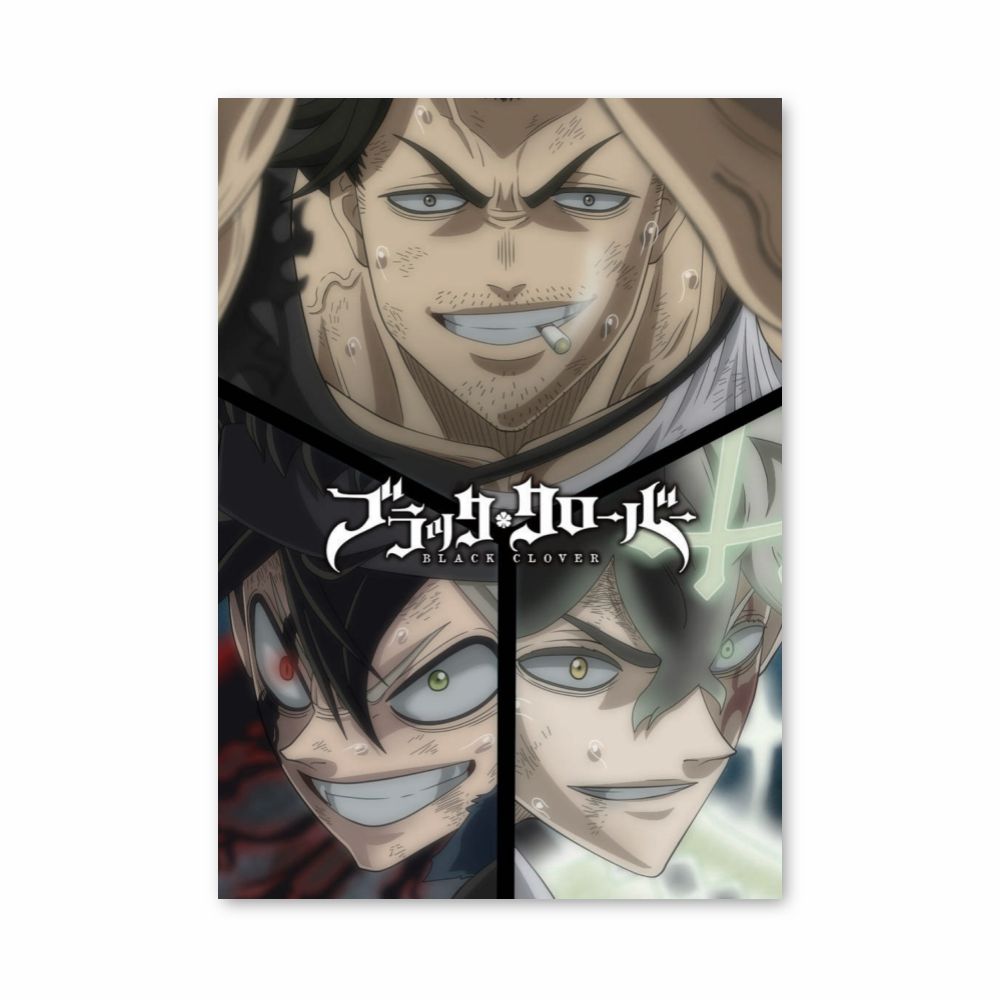 Póster Combate de Black Clover