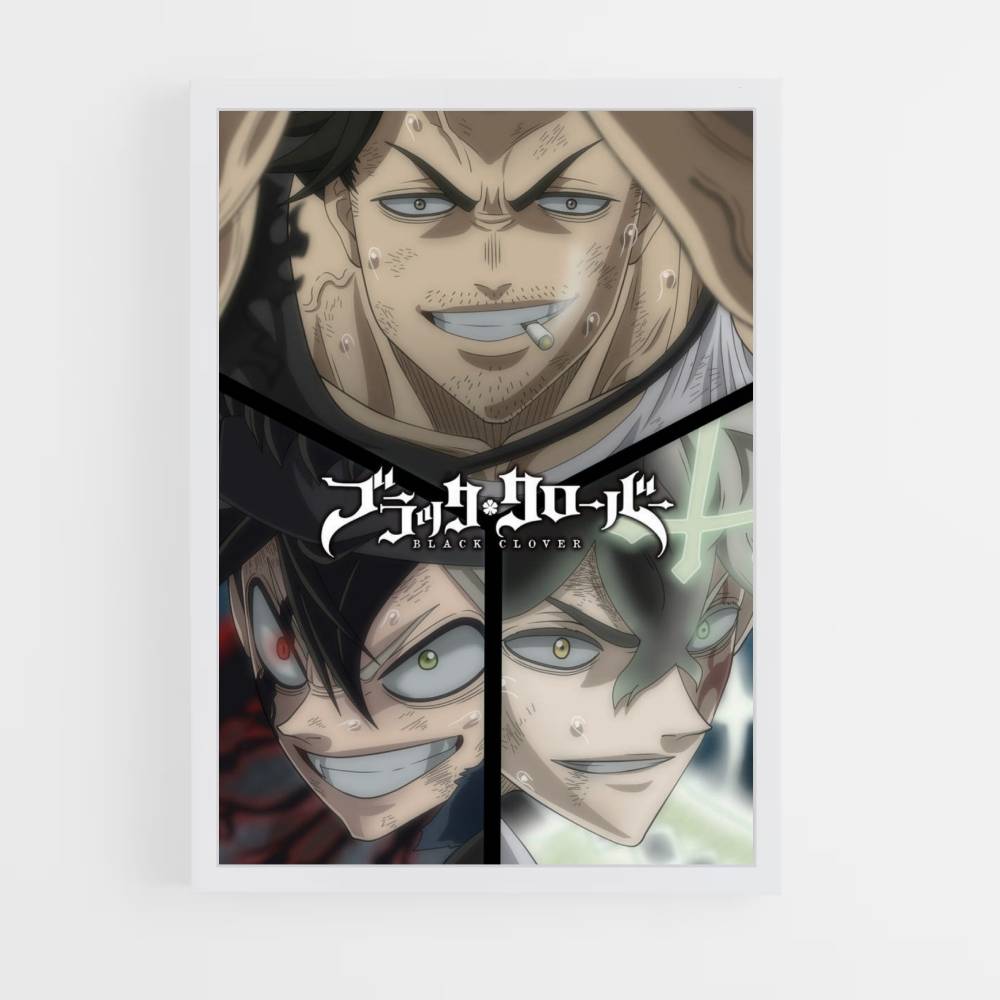 Póster Combate de Black Clover