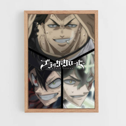 Póster Combate de Black Clover