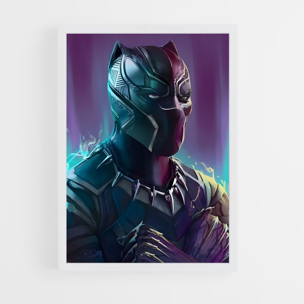 black-panther-3 cadre Blanc