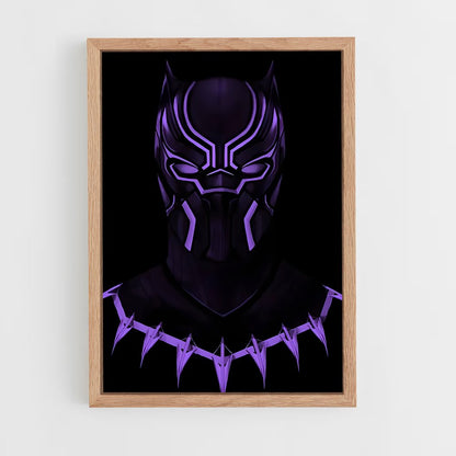black-panther-4 cadre Bois clair
