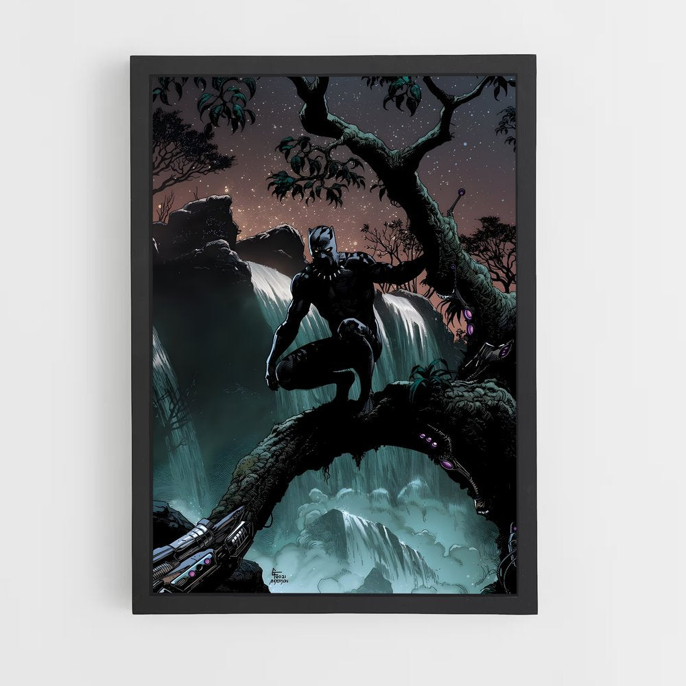 black-panther-7 cadre Noir