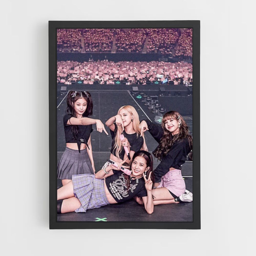 Póster Blackpink Negro