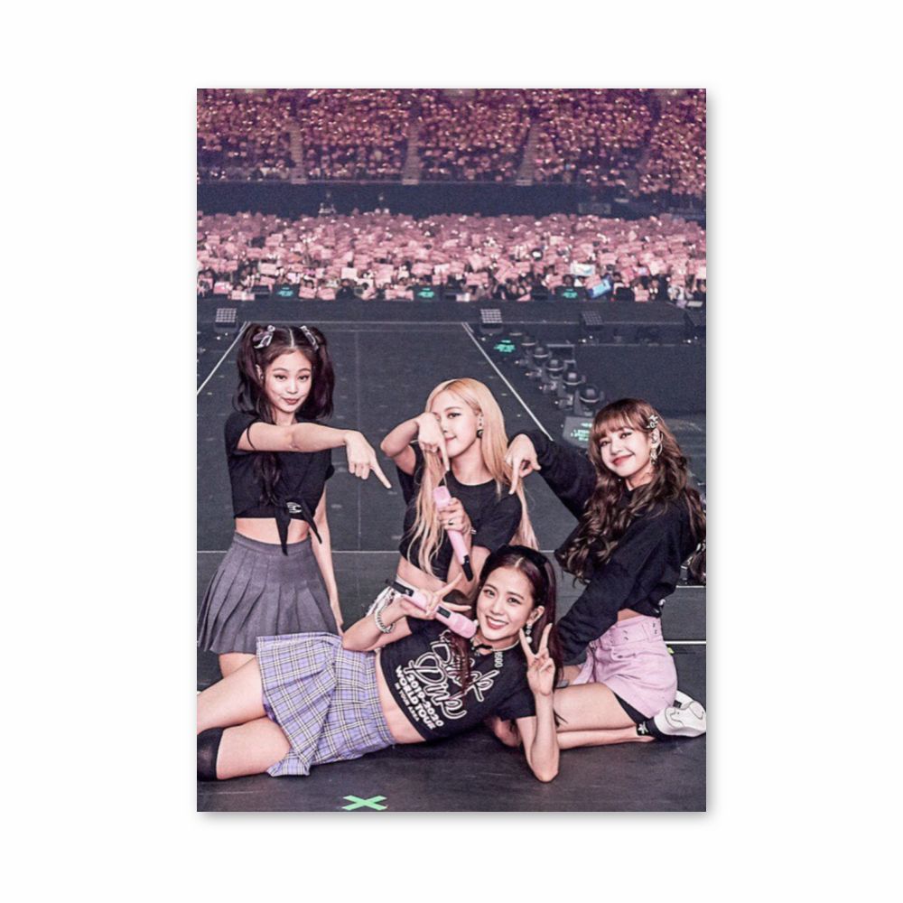 Póster Blackpink Negro