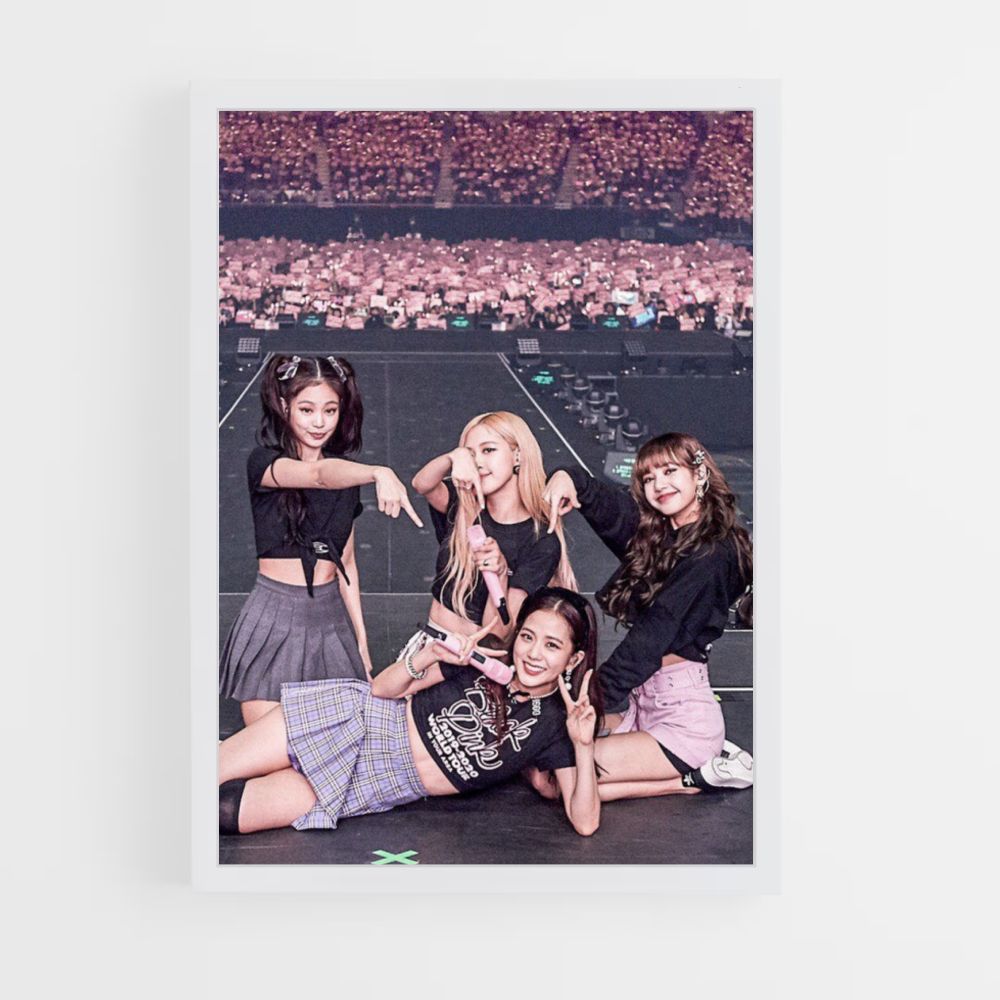 Póster Blackpink Negro