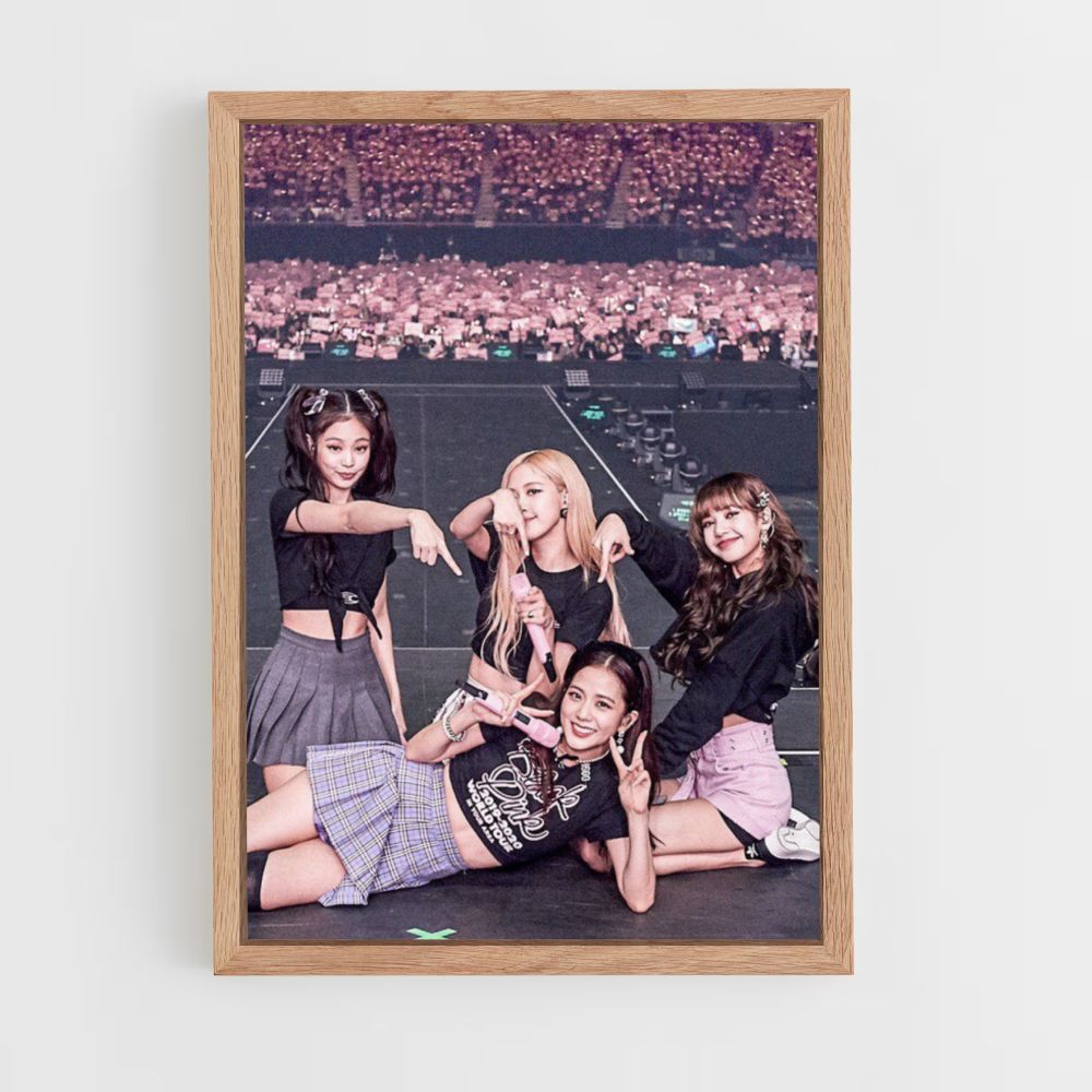 Póster Blackpink Negro