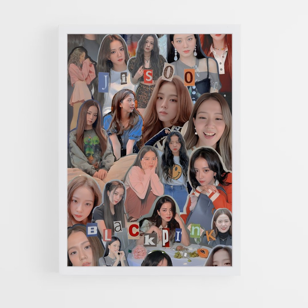 blackpink-9 cadre Blanc
