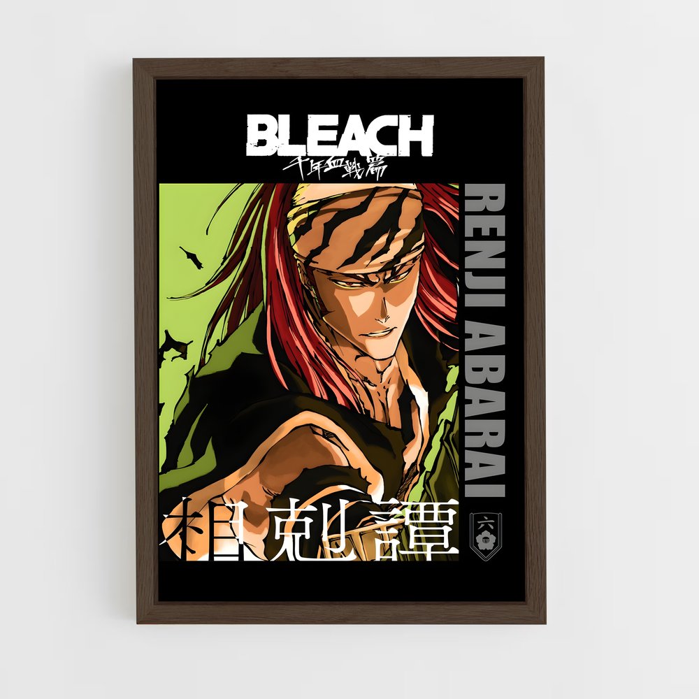 bleach-10 cadre Bois foncé
