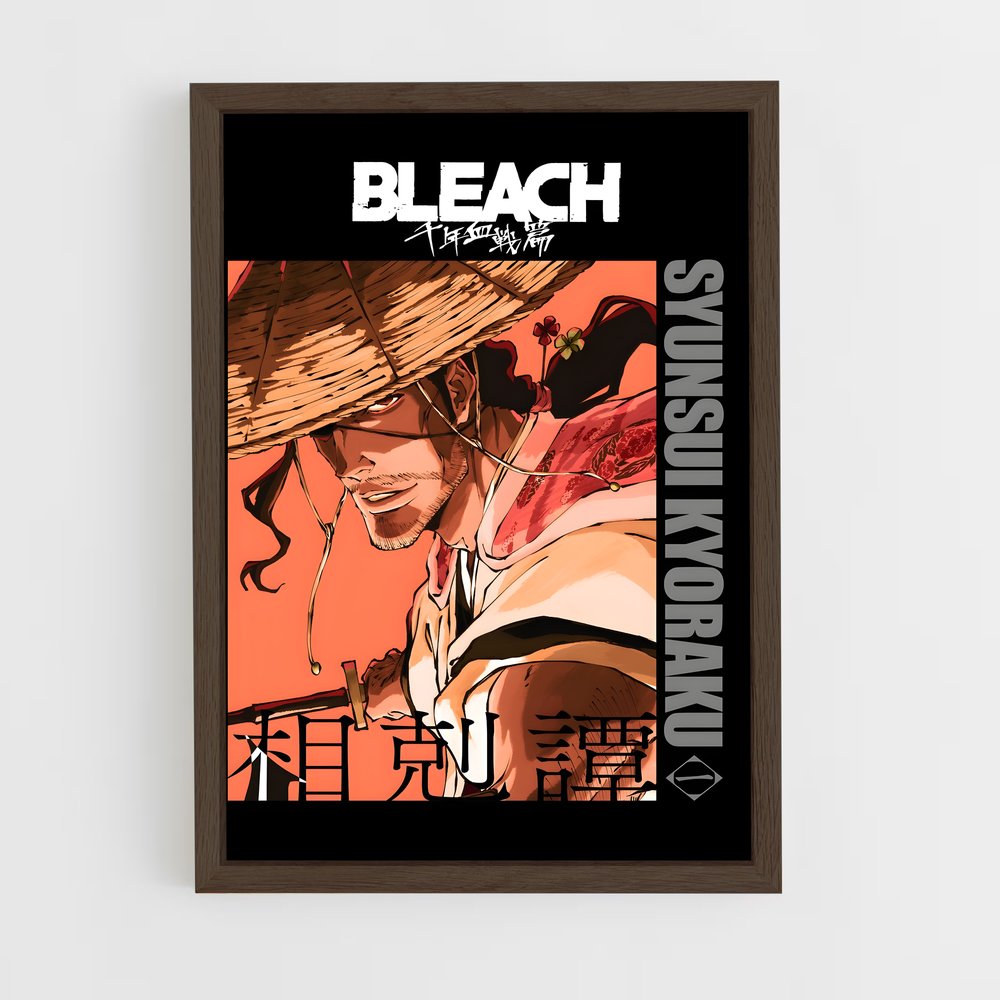bleach-14 cadre Bois foncé
