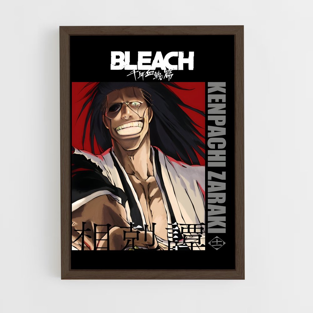 bleach-16 cadre Bois foncé