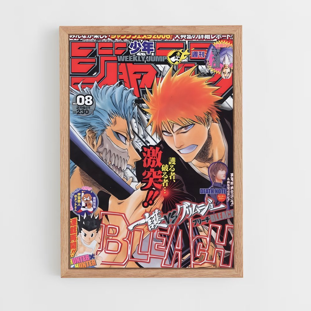 bleach-17 cadre Bois clair