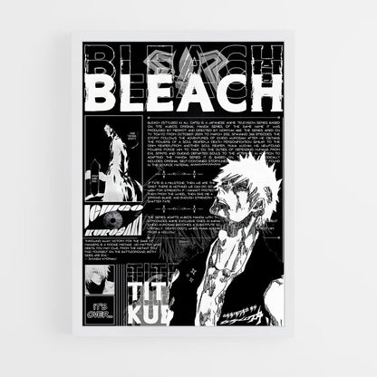 bleach-4 cadre Blanc