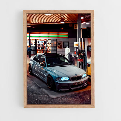 bmw-7 cadre Bois clair
