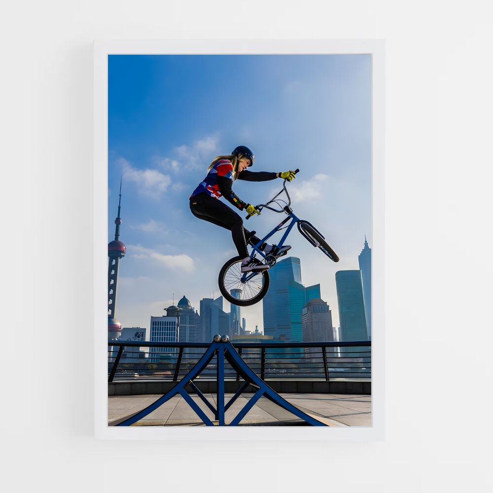 bmx-1 cadre Blanc