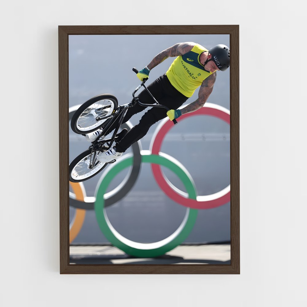 bmx-10 cadre Bois foncé