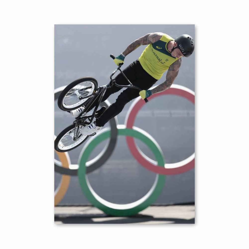 Poster BMX Jeux Olympiques