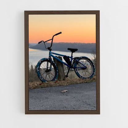bmx-2 cadre Bois foncé