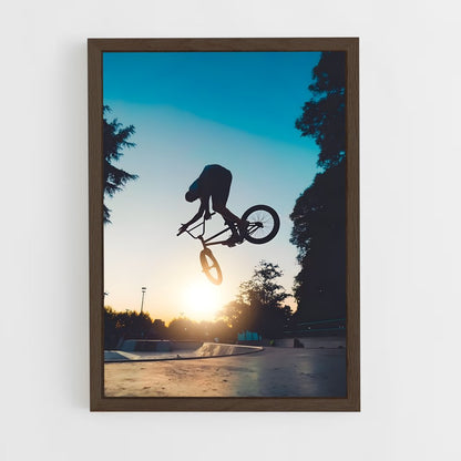 bmx-4 cadre Bois foncé
