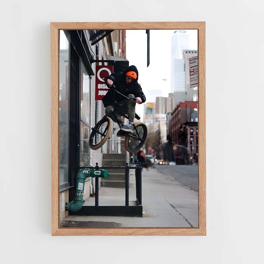 bmx-8 cadre Bois clair