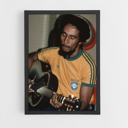 Póster Bob Marley Guitarra