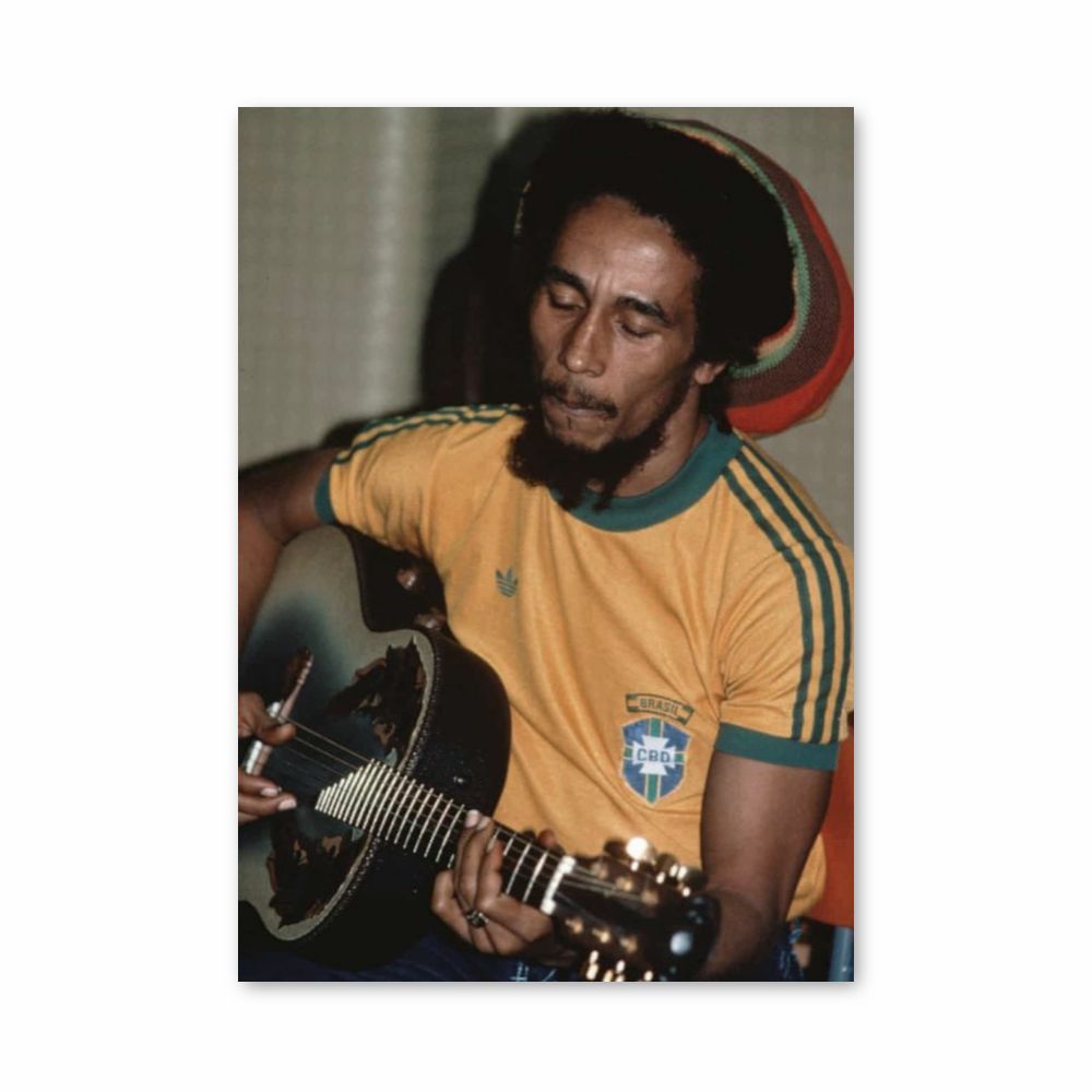 Póster Bob Marley Guitarra