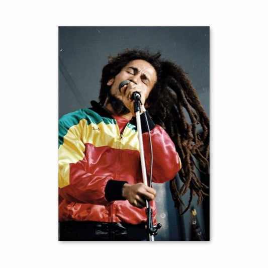 Póster Bob Marley en vivo