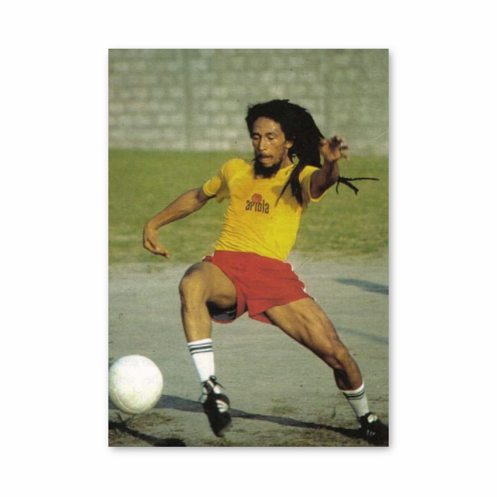 Póster Bob Marley Fútbol