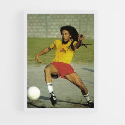 Póster Bob Marley Fútbol