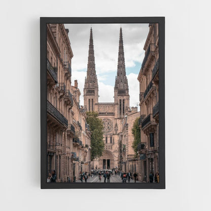 Póster Catedral de Burdeos