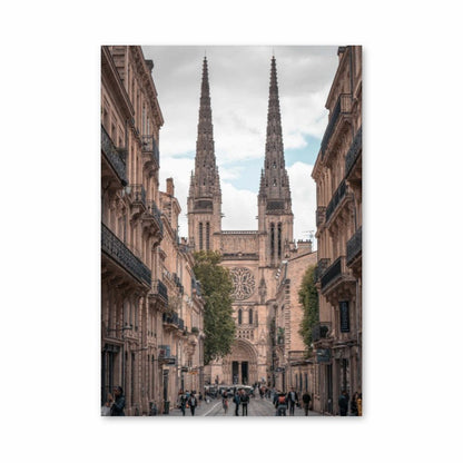 Póster Catedral de Burdeos