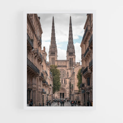 Póster Catedral de Burdeos