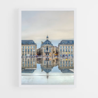bordeaux-6 cadre Blanc