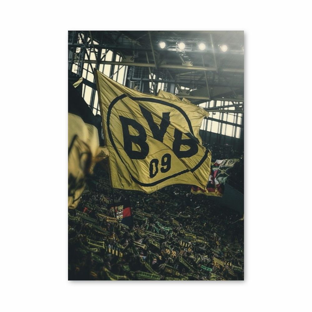 Bandera del Borussia Dortmund Póster