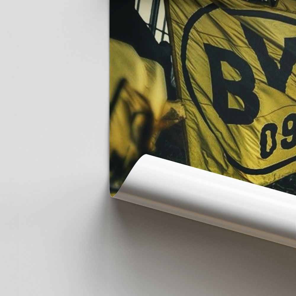 Bandera del Borussia Dortmund Póster