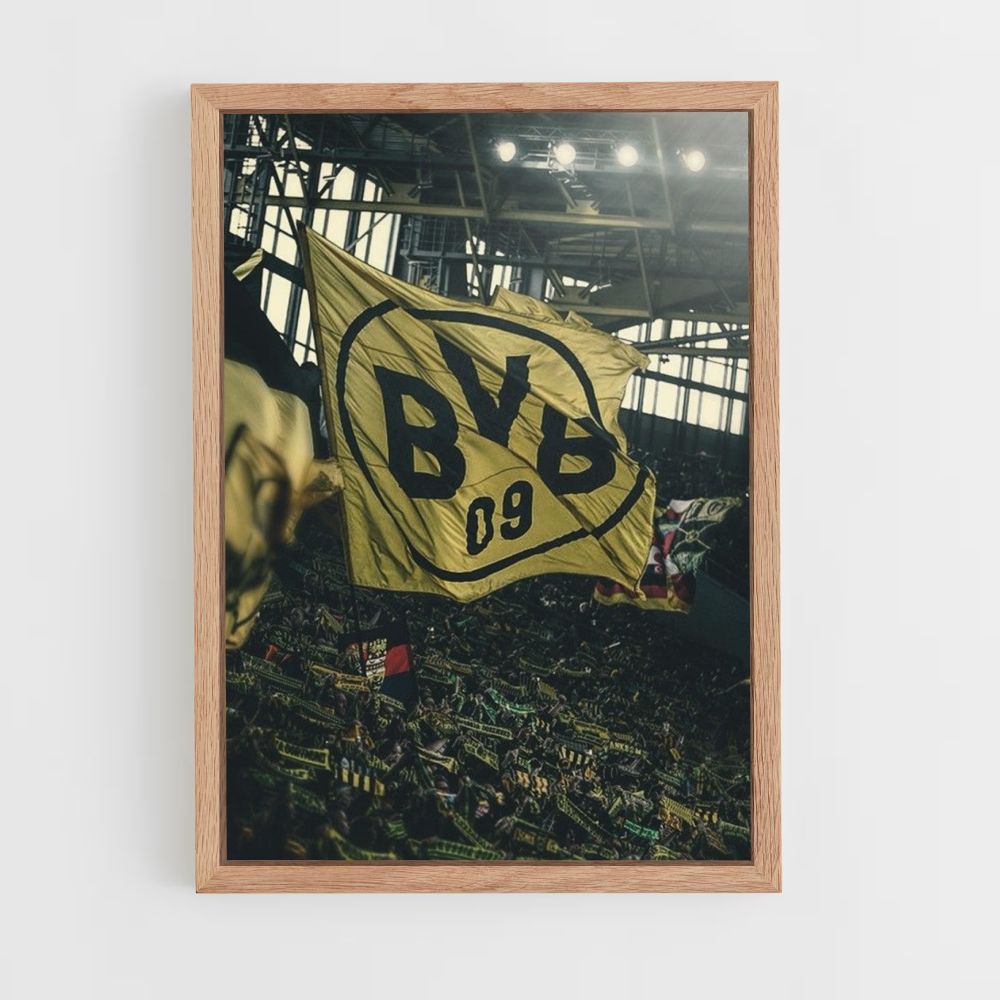 Bandera del Borussia Dortmund Póster