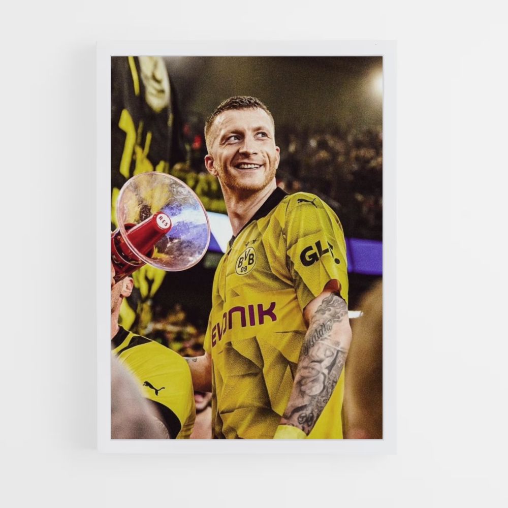 Cartel Borussia Dortmund Fútbol